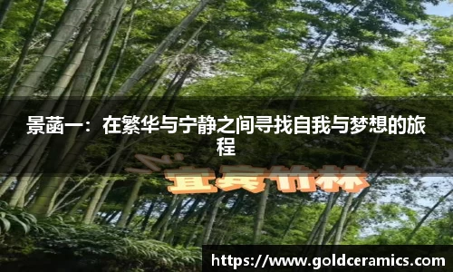 景菡一：在繁华与宁静之间寻找自我与梦想的旅程